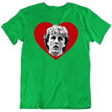 Load image into Gallery viewer, Larry Bird I Heart Larry Bird Larry Legend Basketball Fan T Shirt - 5679430630