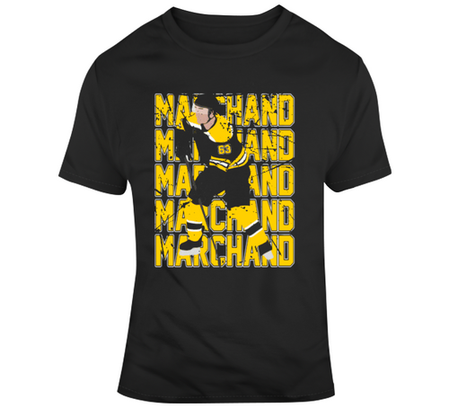 Brad Marchand Cool Warhol Style Boston Hockey Fan T Shirt - 571029139