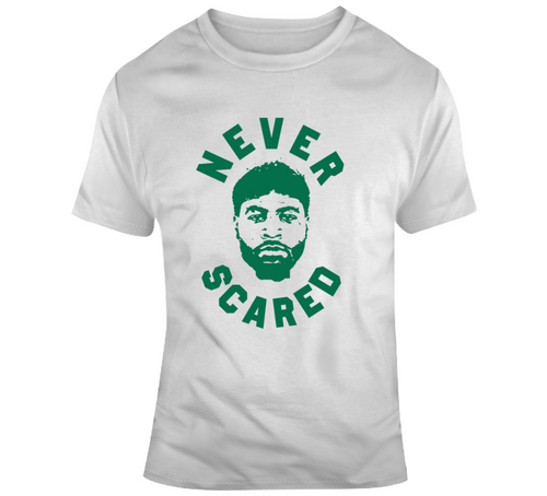 Boston Basketball Marcus Smart Never Scared Physical Ball Fan T Shirt - 5848243634