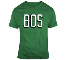 Load image into Gallery viewer, Boston Vintage BOS Basketball Fan T Shirt - 599687097