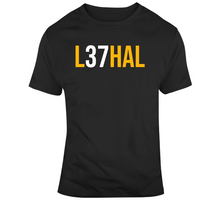 Load image into Gallery viewer, Patrice Bergeron Lethal 37 Boston Hockey Fan T Shirt - 607677325