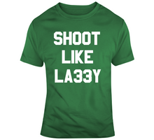 Load image into Gallery viewer, Larry Bird Shoot Like Larry Boston Basketball Fan T Shirt - 6127679184