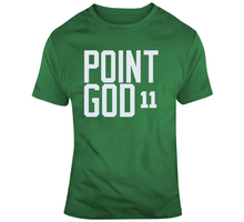 Load image into Gallery viewer, Kyrie Irving Point God 11 Boston Basketball Fan T Shirt - 623960223