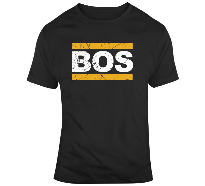 Boston Hockey Fan Bos Parody T Shirt - 634975051