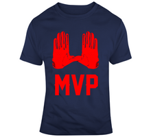 Load image into Gallery viewer, Julian Edelman Gloves MVP New England Football Fan T Shirt - 6451601672