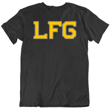 Load image into Gallery viewer, Let's Go LFG Boston Hockey Fan T Shirt - 6608107878