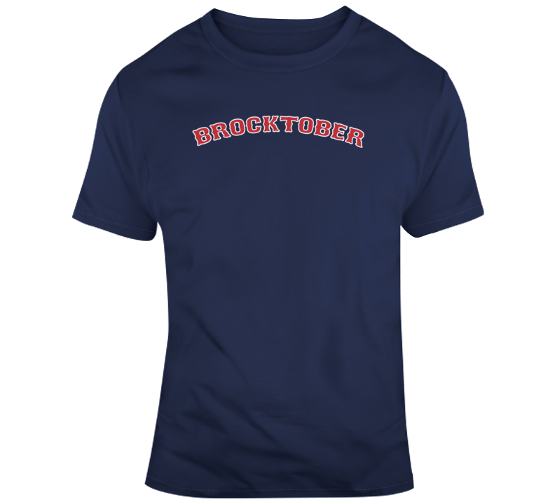 Brocktober Brock Holt Boston Baseball Fan T Shirt - 6609196013