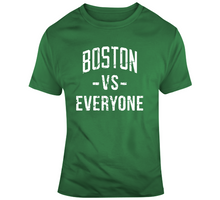 Load image into Gallery viewer, Boston Vs Everyone Boston Basketball Fan Distressed V2 T Shirt - 6662670520