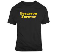 Load image into Gallery viewer, Patrice Bergeron Forever Boston Hockey Fan T Shirt - 6706514421