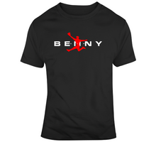 Load image into Gallery viewer, Air Benny Andrew Benintendi Silhouette Boston Baseball Fan Black T Shirt - 6788849679