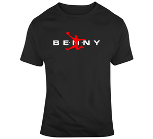 Air Benny Andrew Benintendi Silhouette Boston Baseball Fan Black T Shirt - 6788849679