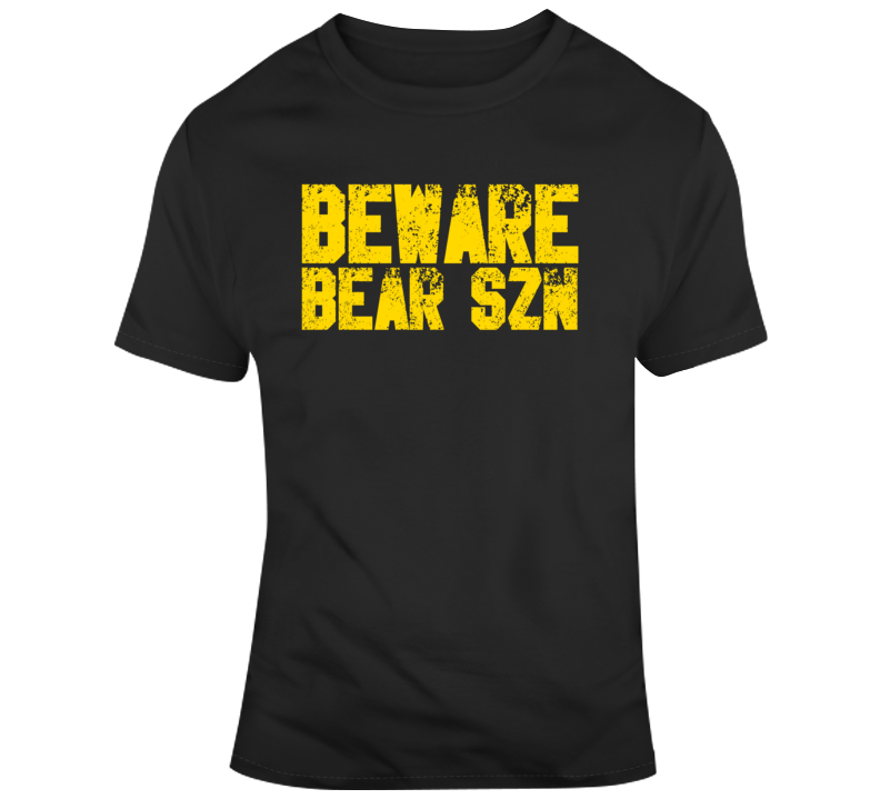 Beware Bear Szn Boston Hockey Fan T Shirt - 68976910