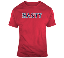 Load image into Gallery viewer, Nathan Eovaldi Nasty Nate Boston Baseball Fan T Shirt - 7015829357