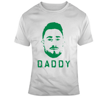 Load image into Gallery viewer, Gordon Hayward Big Head Silhouette Daddy Boston Basketball T Shirt - 7165464415
