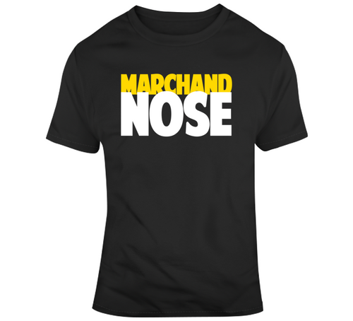 Brad Marchand Knows Nose Parody Funny Boston Hockey Fan T Shirt - 7246355593