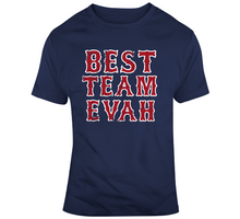 Load image into Gallery viewer, Best Team Evah Boston Baseball Fan Distressed T Shirt - 7280902858