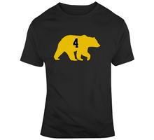 Load image into Gallery viewer, Bobby Orr Bear Silhouette Boston Hockey Fan T Shirt - 7299928903