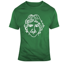 Load image into Gallery viewer, Larry Bird Legend Sketch Boston Basketball Fan T Shirt - 7418059350