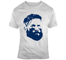 Load image into Gallery viewer, Fear The Beard Julian Edelman New England Football Retro 8 Bit Style T Shirt - 7438479884