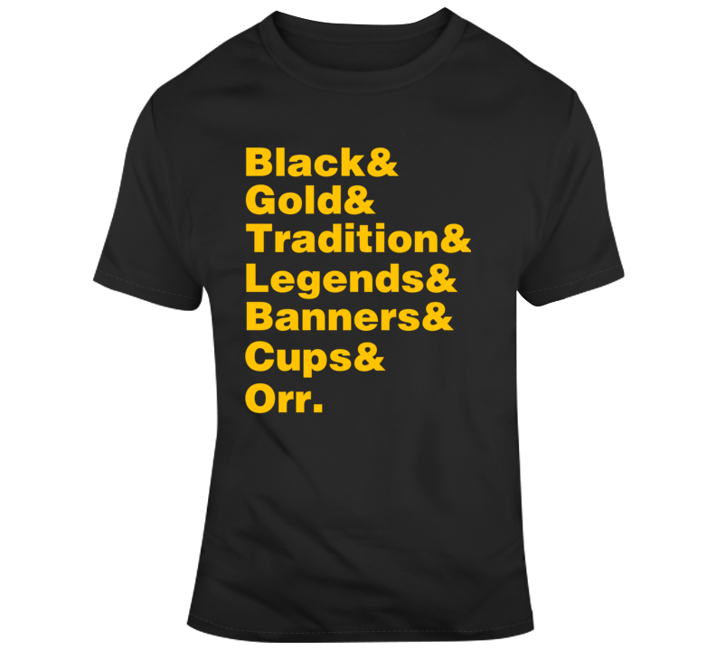 Boston Hockey Fan Tradition Names v2 T Shirt - 746142263