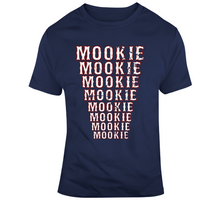 Load image into Gallery viewer, Mookie Betts Name Repeat Boston Baseball Fan T Shirt - 7625754413