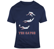 Load image into Gallery viewer, Andrew Benintendi The Catch Boston Baseball Fan T Shirt - 7657604339