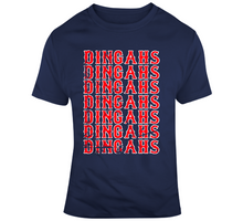 Load image into Gallery viewer, Dingahs Home Run Boston Baseball Fan T Shirt - 7798249156
