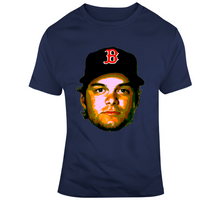 Load image into Gallery viewer, Andrew Benintendi Big Head Boston Baseball Team T Shirt - 8036318102