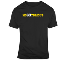 Load image into Gallery viewer, Brad Marchand Nosetorious 63 Boston Hockey Fan T Shirt - 8073179473