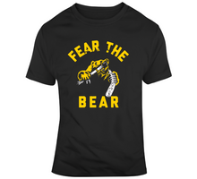 Load image into Gallery viewer, Fear The Bear Boston Hockey Fan T Shirt - 8266672221