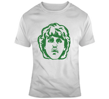 Load image into Gallery viewer, Larry Bird Caricature Big Head Silhouette Boston Basketball T Shirt - 8294451043