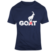 Load image into Gallery viewer, Goat Top Of The Mountain New England Football Team T Shirt - 8586926888