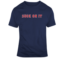 Load image into Gallery viewer, Alex Cora Suck On It New York Boston Baseball Fan T Shirt - 8603247304