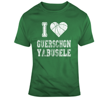 Load image into Gallery viewer, Guerschon Yabusele I Heart Boston Basketball Fan T Shirt - 8659112279