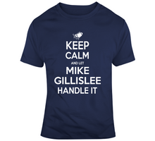 Load image into Gallery viewer, Mike Gillislee Keep Calm New England Football Fan T Shirt - 8700384286