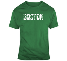 Load image into Gallery viewer, Boston Basketball Team Fan Silhouette T Shirt - 9071851525