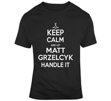 Load image into Gallery viewer, Matt Grzelcyk Keep Calm Boston Hockey Fan T Shirt - 9103330253