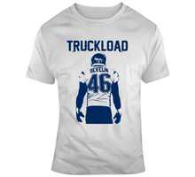 Load image into Gallery viewer, James Develin Truckload New England Football Fan Silhouette T Shirt - 9117957710