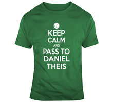 Load image into Gallery viewer, Daniel Theis Keep Calm Boston Basketball Fan T Shirt - 9329146476