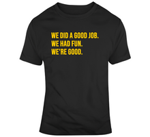 Load image into Gallery viewer, Brad Marchand We&#39;re Good Boston Hockey Fan v2 T Shirt - 938498329