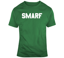 Load image into Gallery viewer, Marcus Smart Smarf Funny Boston Fan Basketball T Shirt - 9563362747