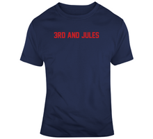 Load image into Gallery viewer, 3rd And Jules Edelman New England Football Fan T Shirt - 9576607201