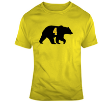 Load image into Gallery viewer, Bobby Orr Bear Silhouette 4 Boston Hockey Fan T Shirt - 9603398766