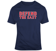 Load image into Gallery viewer, Defend The East Boston Baseball Fan T Shirt - 9690458369