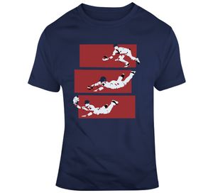 Andrew Benintendi The Catch Boston Baseball T Shirt - 9764035663