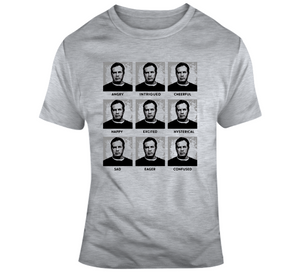 Bill Belichick Moods Of Belichick New England Football Team T Shirt - 9784513259