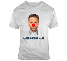 Load image into Gallery viewer, Max Kellerman Haters Gonna Hate Trash New England Football Fan T Shirt - 9846487587