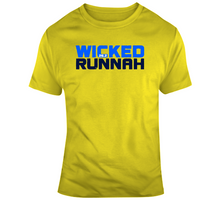 Load image into Gallery viewer, Boston Marathon Inspired 26.2 Miles City Wicked Runnah T Shirt - 994637044