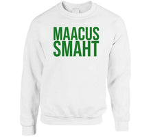 Load image into Gallery viewer, Marcus Smart Maacus Smaht Boston Basketball Fan T Shirt - image_00e9fe29-e6ac-408b-a196-29e27b68ff7a