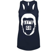 Load image into Gallery viewer, Lets Go Tom Brady Face Silhouette New England Football T Shirt - image_012411b2-dff4-4919-b512-d6eb6fc9ce55